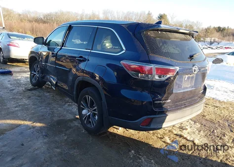 2016 Toyota Highlander Xle V6 из США, поврежденный, VIN 5TDJKRFH4GS316069